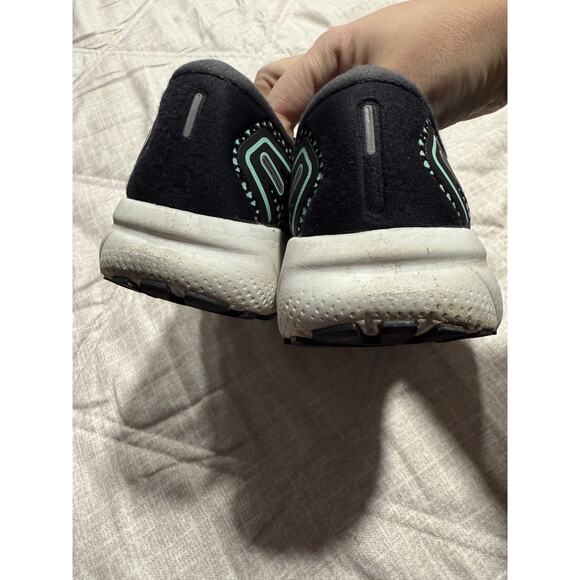 Brooks Ghost 14 Sneakers Runnings Shoes Womens Sz 7.5 M Black Pink 1203561B013 - Picture 8 of 9